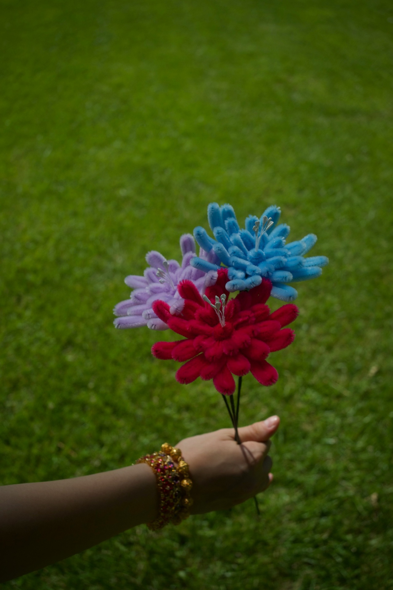 Pipe Cleaner Chrysanthemums