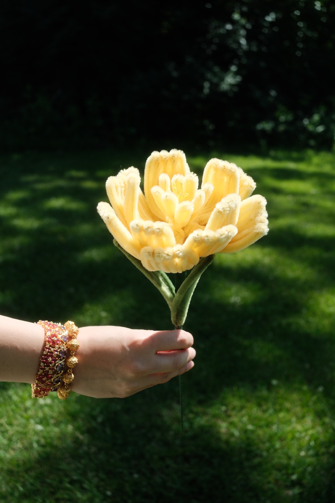 Pipe Cleaner Peonies